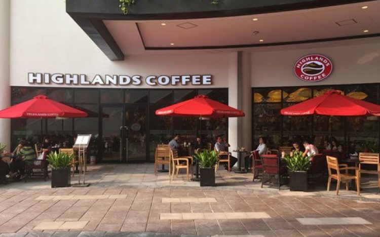 Highlands Coffee – Aeon Mall Long Biên