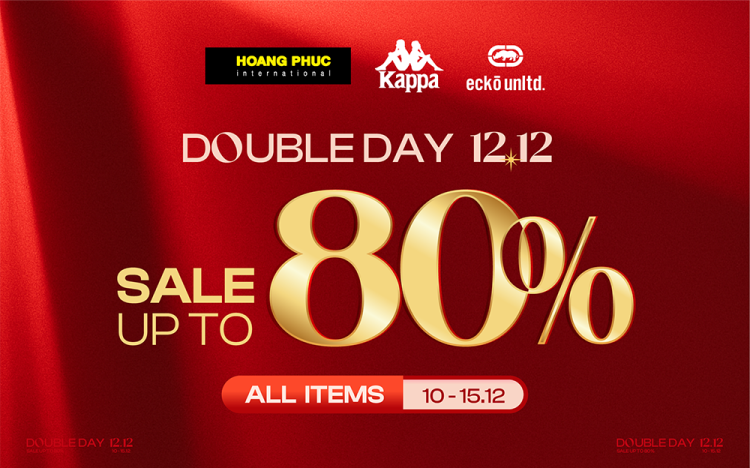 🎉 DOUBLE DAY 12.12 – SIÊU SALE CUỐI NĂM 🎉  SALE UP TO 80% | ALL BRAND 