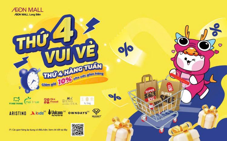 THỨ 4 VUI VẺ – NHẬN NGÀN ƯU ĐÃI