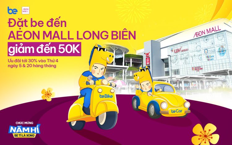 CHÚC MỪNG NĂM HÍ – BE TÍ LÀ ĐẾN MALL LONG BIÊN