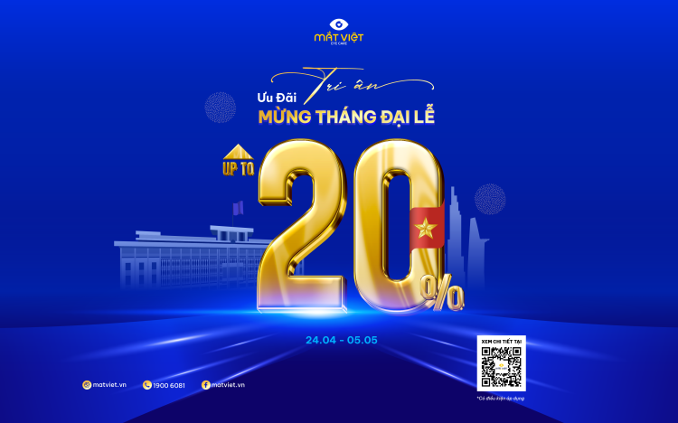MỪNG ĐẠI LỄ – ƯU ĐÃI TRI ÂN TẠI MẮT VIỆT