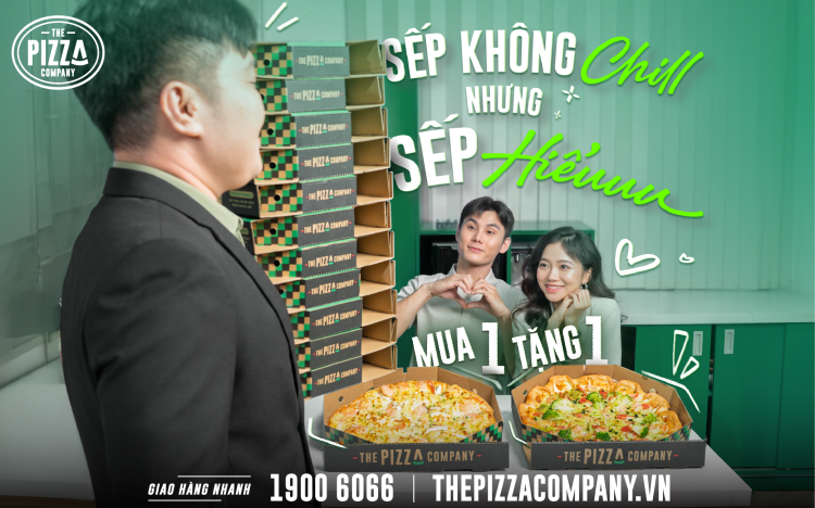 💥MUA 1 TẶNG 1 PIZZA đây mấy “síp” ơiiii — chiếc deal cứu mood team giữa mùa Hè đầy deadline và nắng nónggg. 🔥