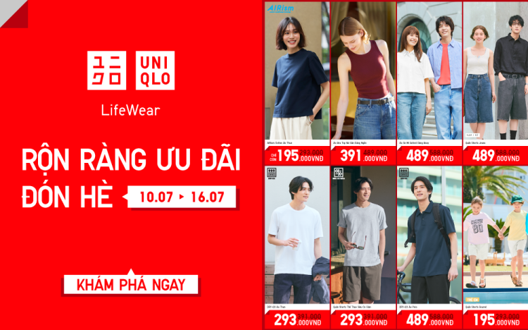 RỘN RÀNG ƯU ĐÃI ĐÓN HÈ CHỈ TỪ 195.000VNĐ 