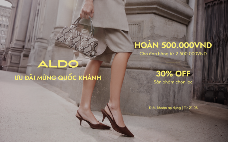 ALDO | ƯU ĐÃI MỪNG QUỐC KHÁNH 