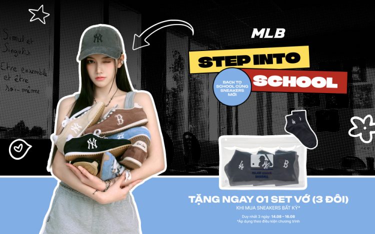 MLB STEP INTO SCHOOL | NĂM HỌC MỚI CÙNG SNEAKERS MỚI 🎒👟 